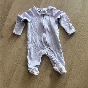 Carter's Light Purple Baby Footie